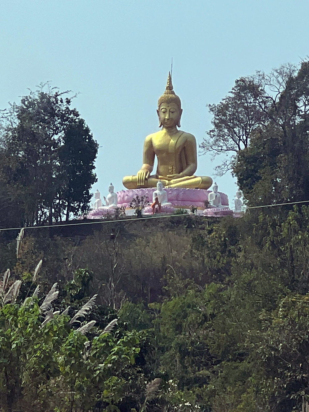 Buddha on the hill