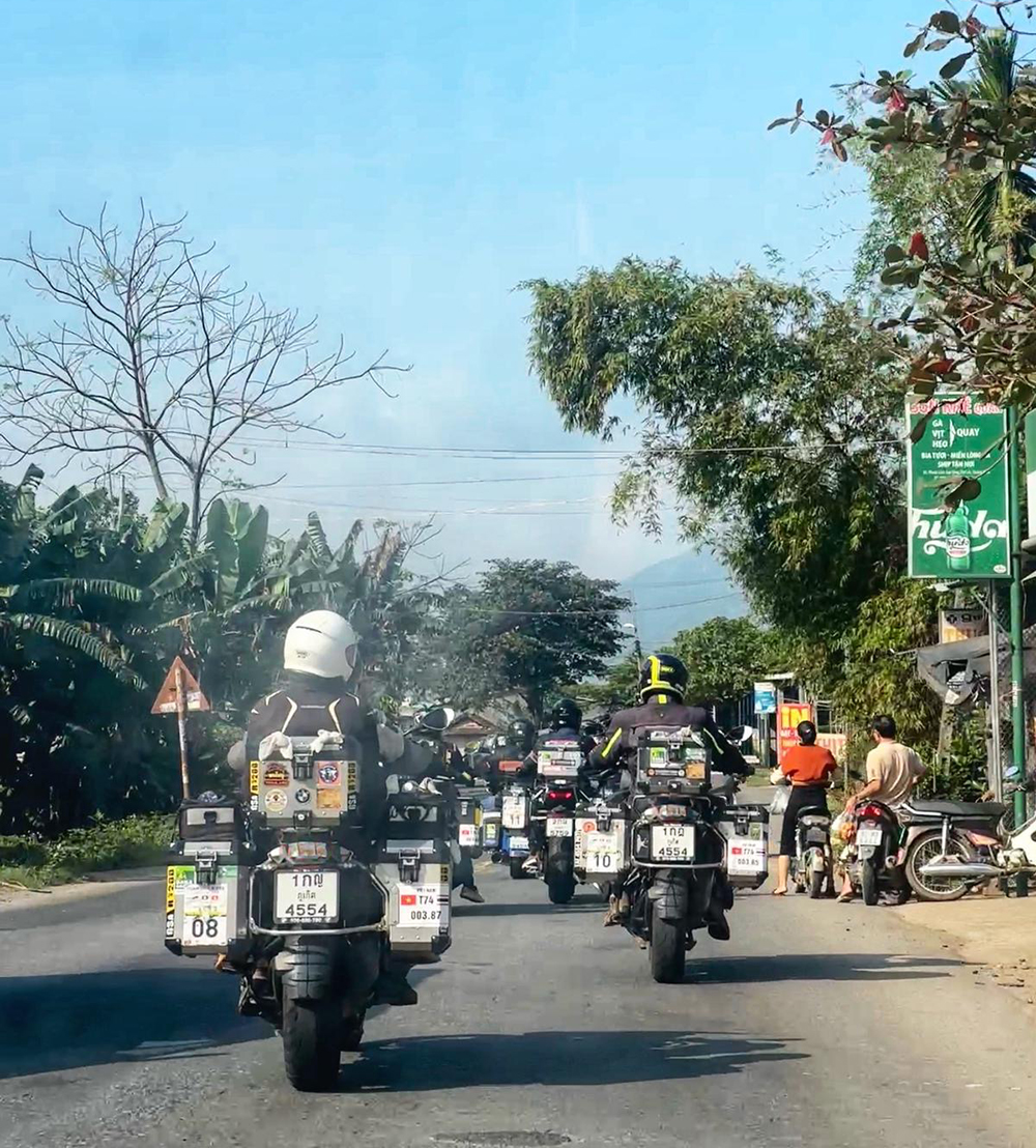 motorbike traffic