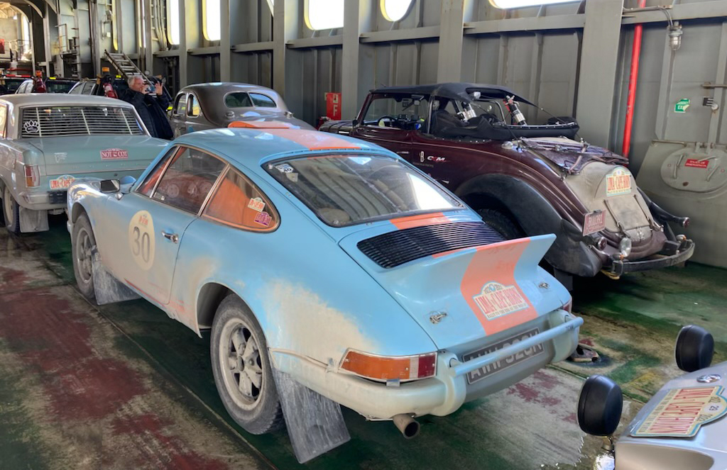 The Porsche On The Ferry