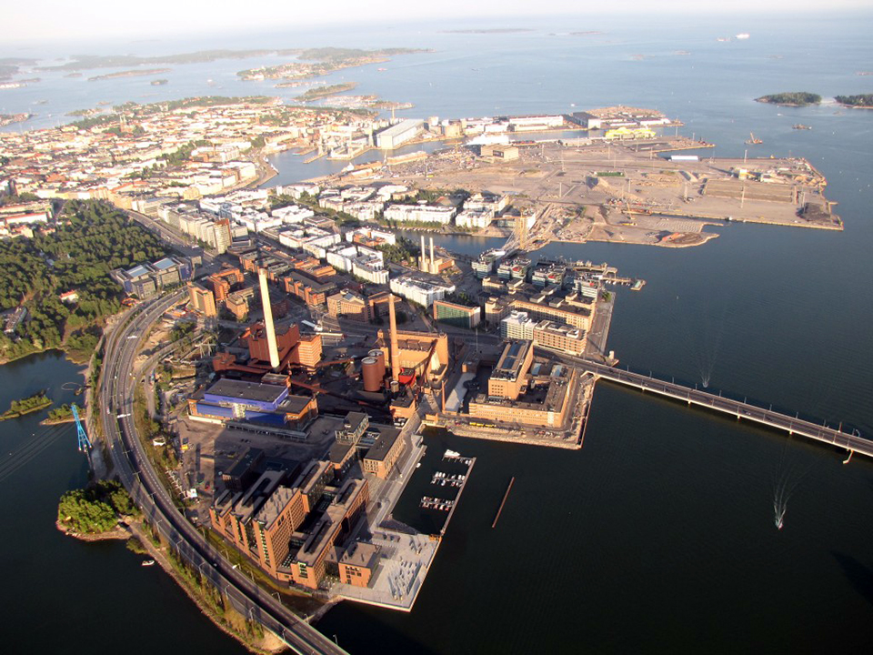 View of Helsinki West Harbour