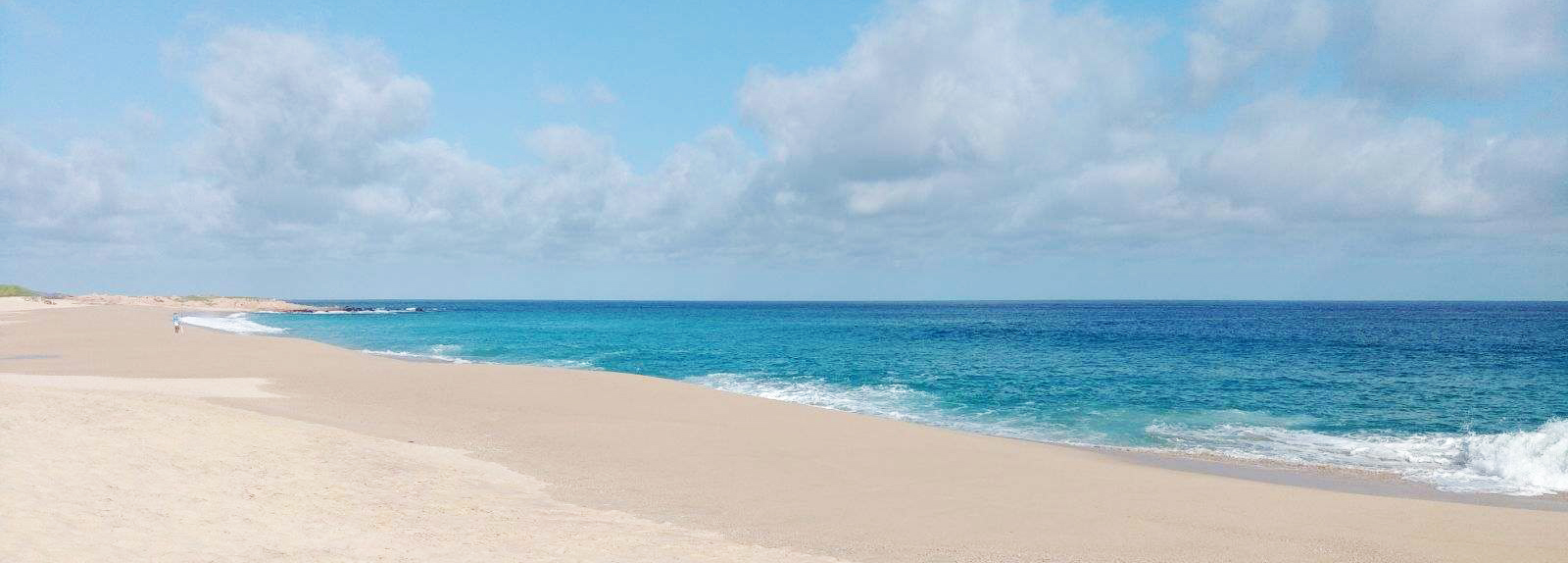 The Mexican Beach at the end of the line
