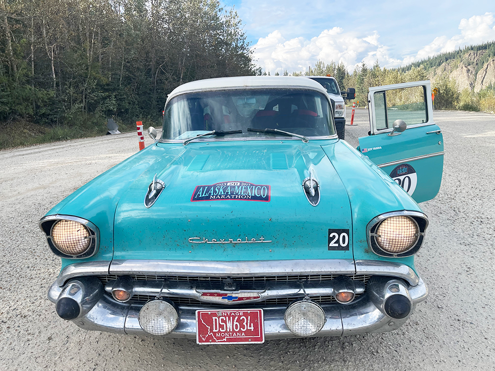 The Bel Air needs to be washed