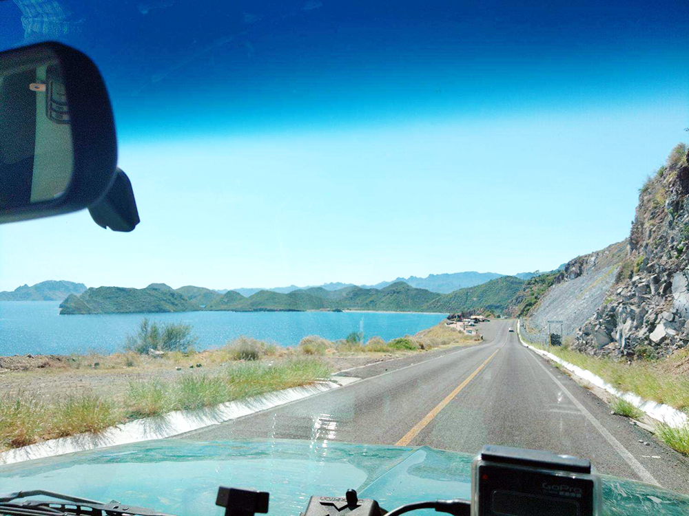 view of the road ahead