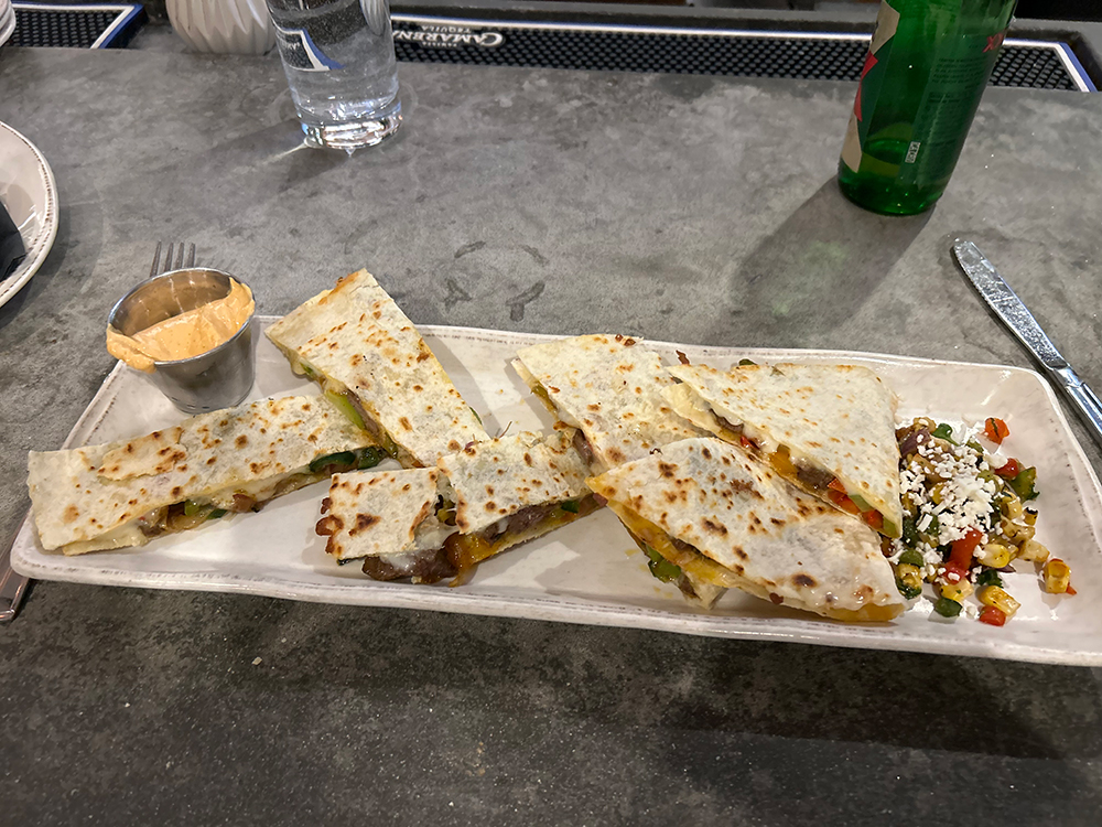Elk Quesadillas
