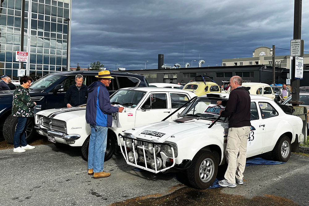 Tim with the Escort
