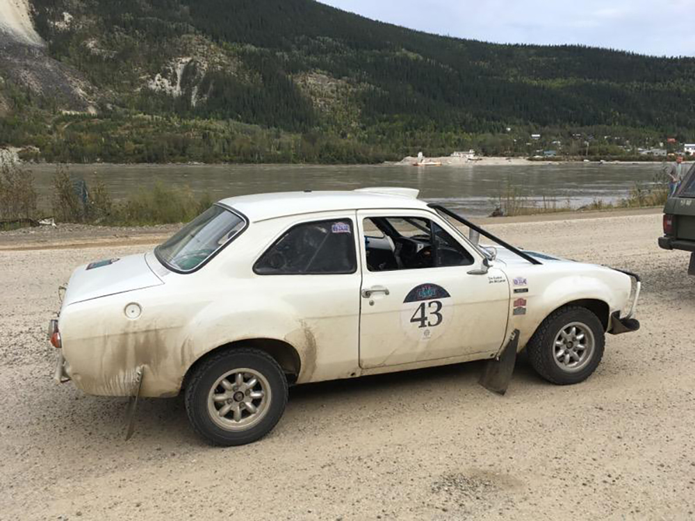 The Escort needs to be washed