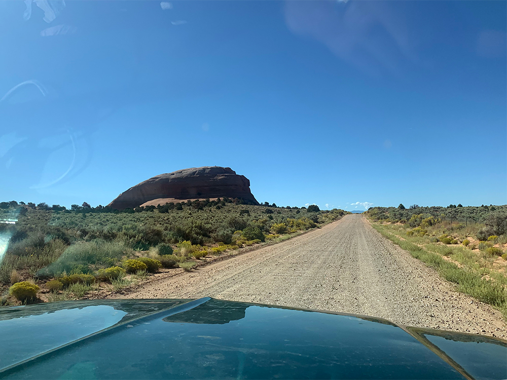 the gravel road ahead