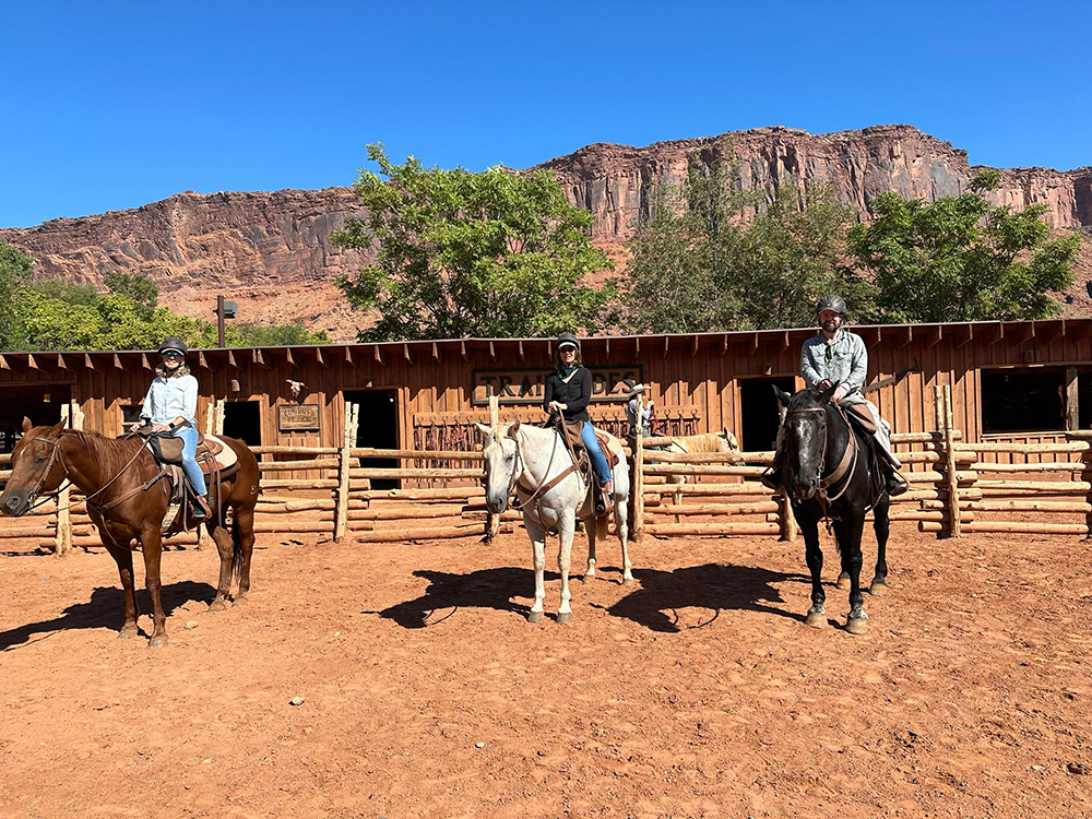 horseback