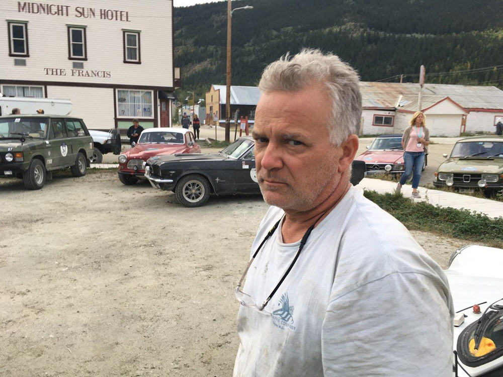 Chris, not happy about the oil pan