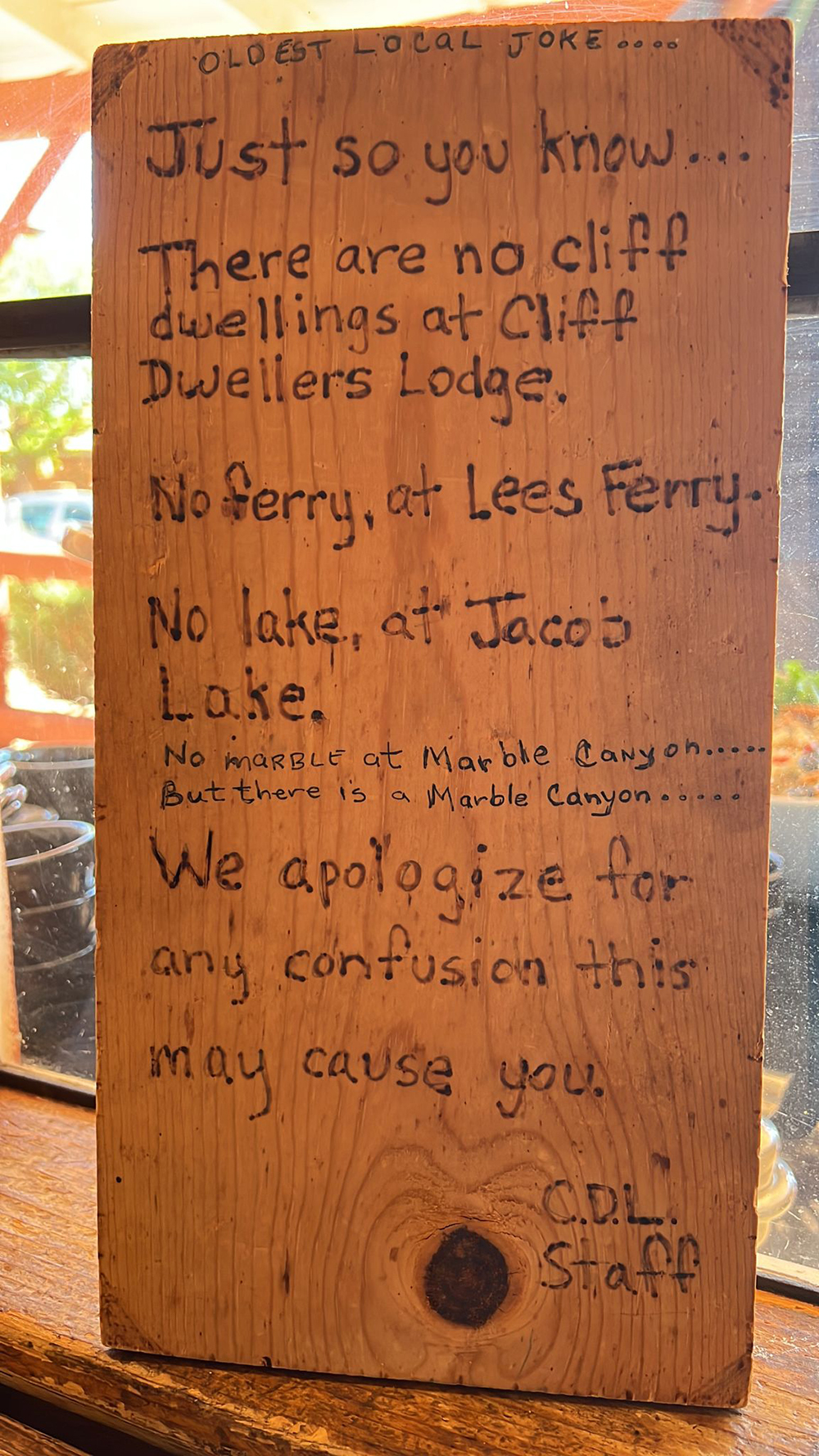 old local joke