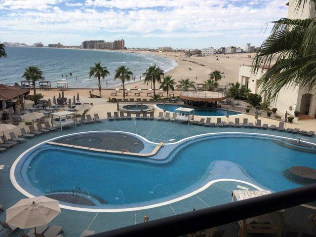 view of the pool