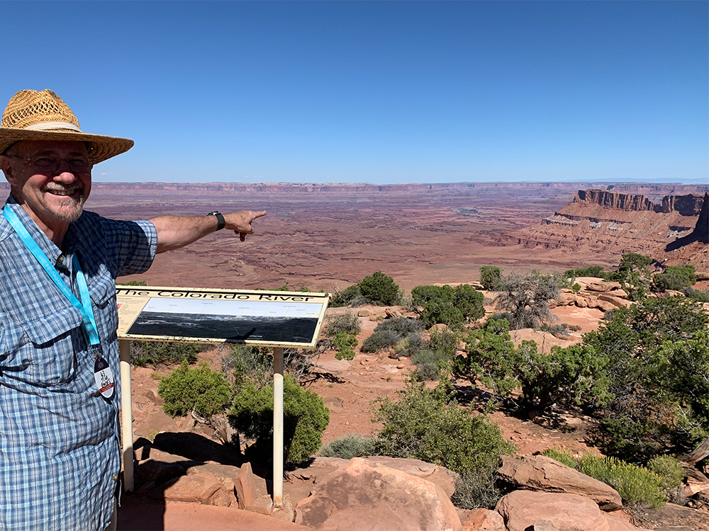 overlooking the Colorado River