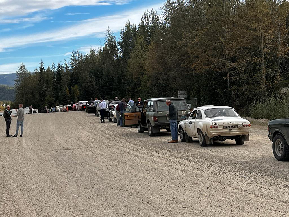 waiting in line