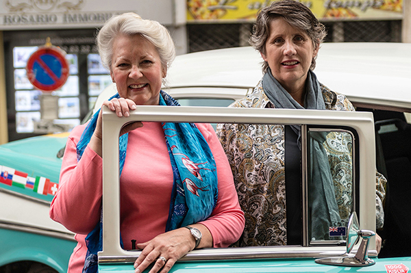 Gaye Hill and Pam King