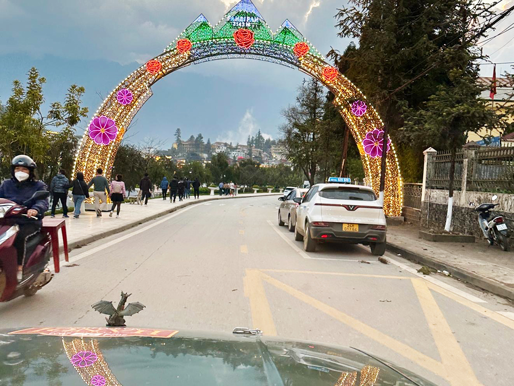 colorful arch