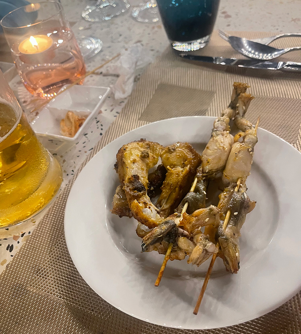 frogs legs