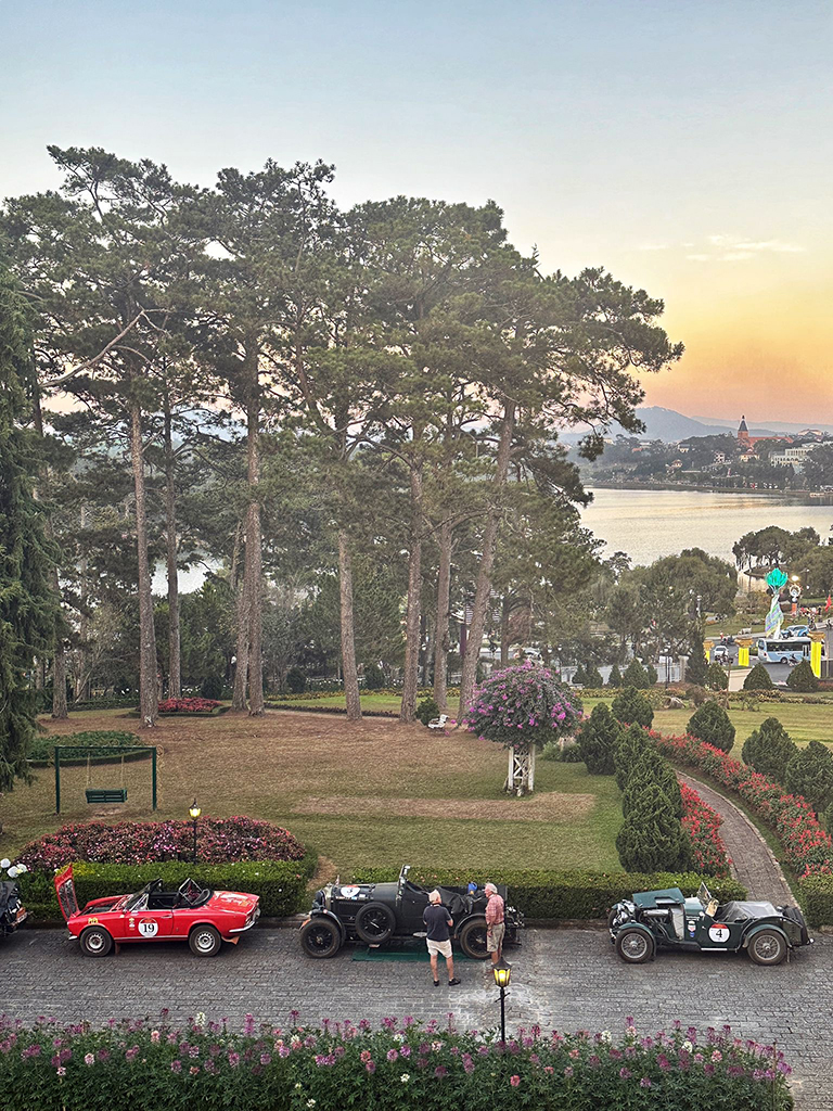 view from the hotel