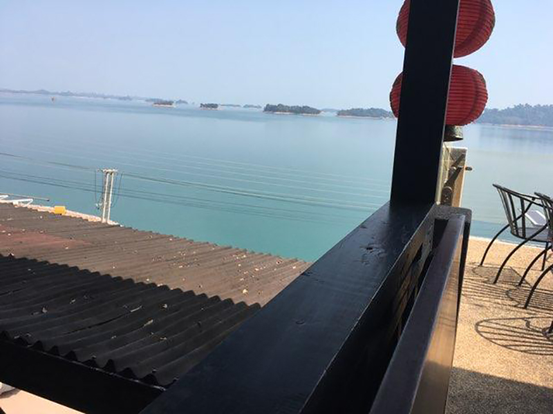 the view from lunch