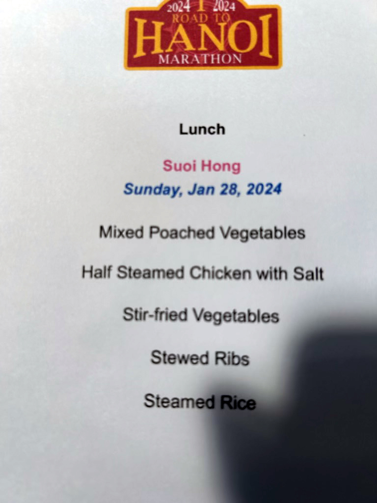 lunch menu