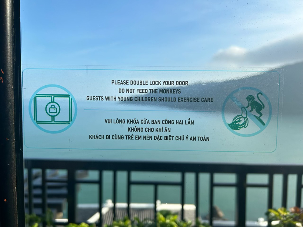 Monkey sign