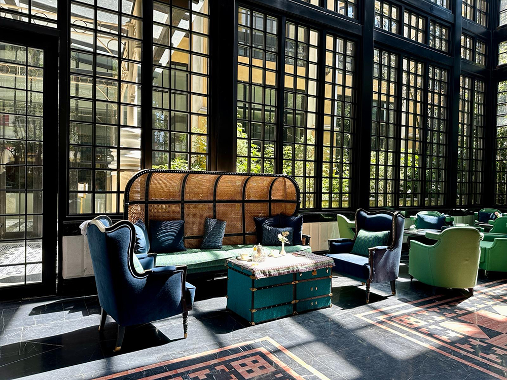 an inviting lounge