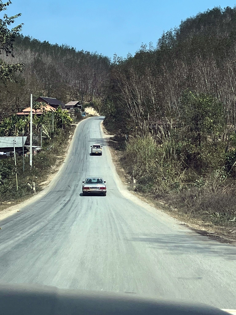 paved road