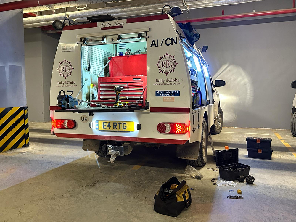 mechanic's truck