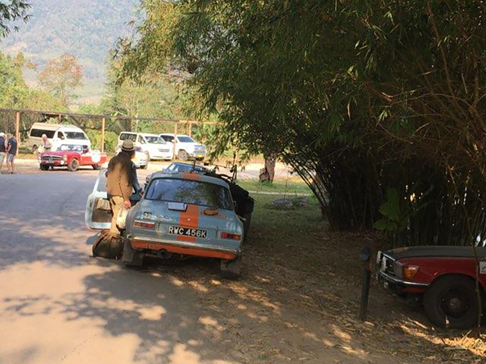shady parking spot