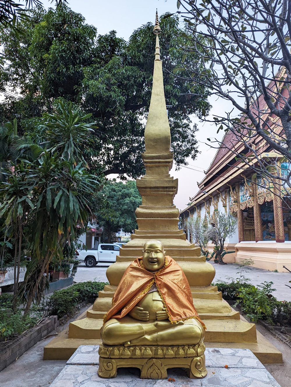 wrapped Buddah
