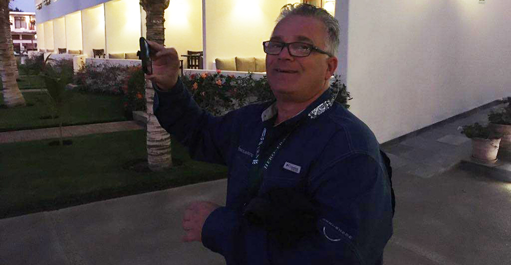 Chris at Dusk