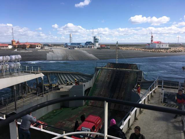Ferry Departing