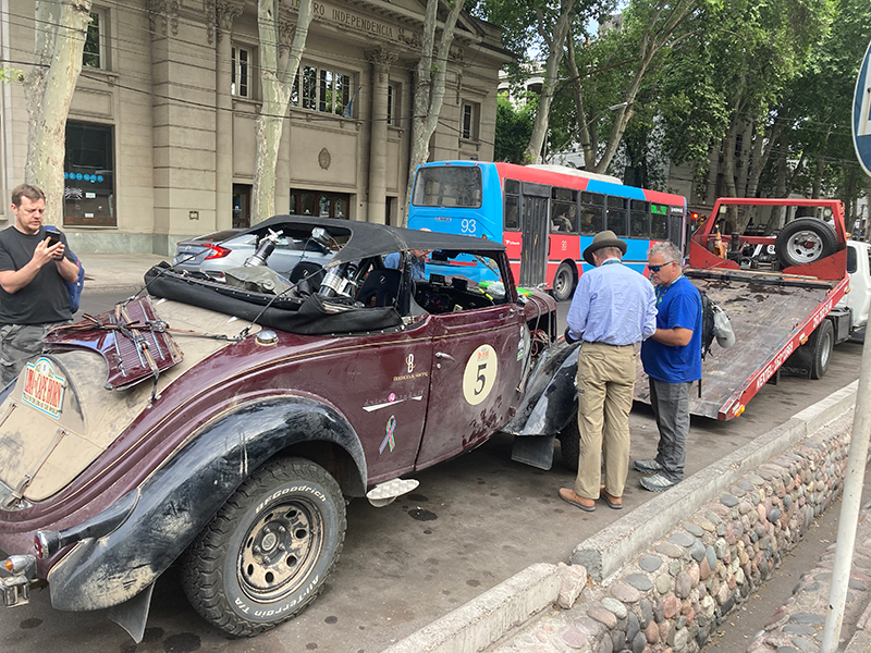 Preparing for the flatbed