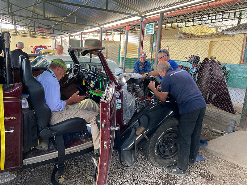 Working on the Ford