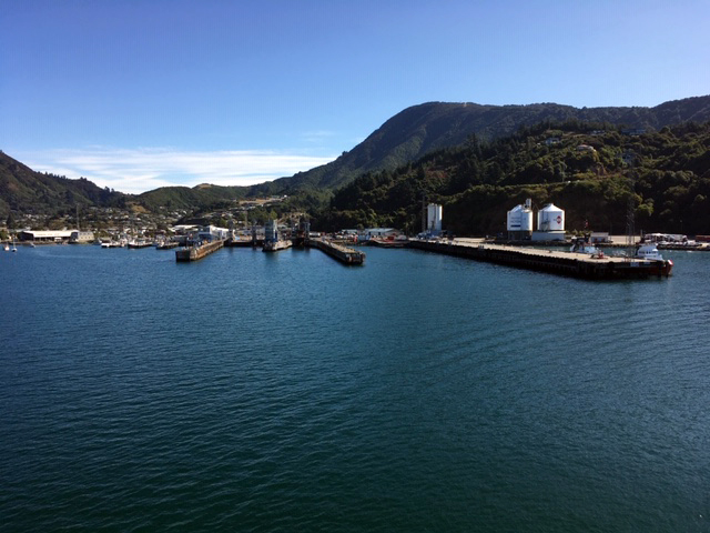 Arriving Picton