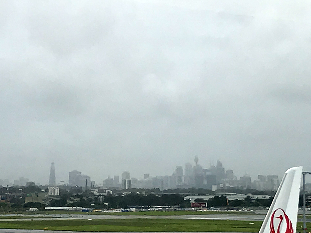 Downtown Sydney In Fog