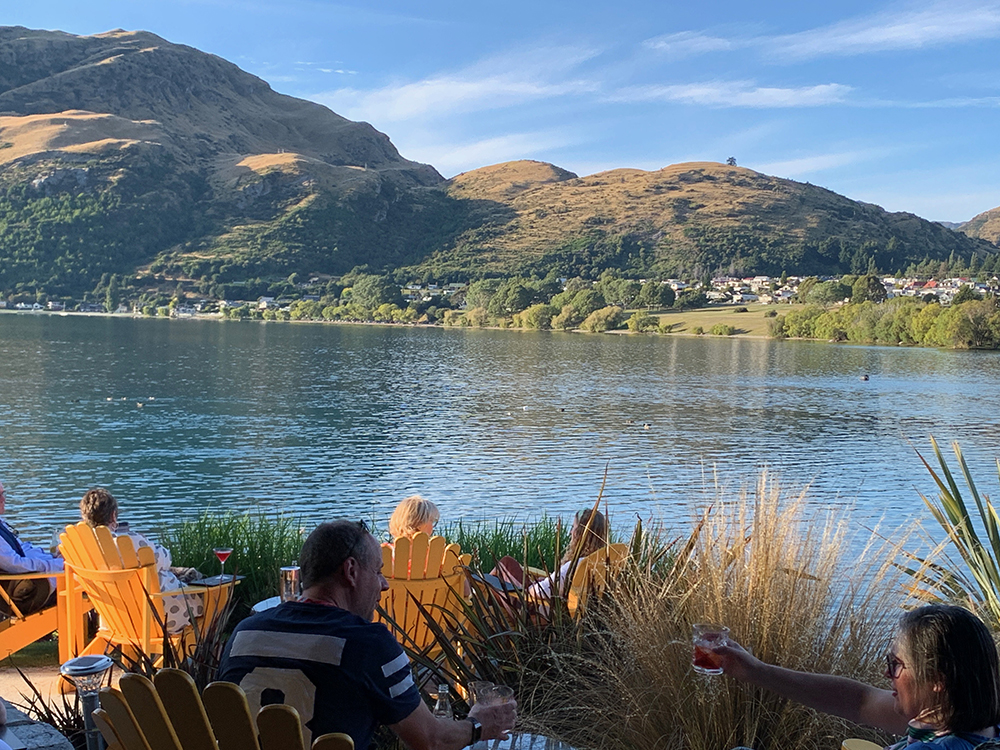 Outdoors At the Hotel Bar