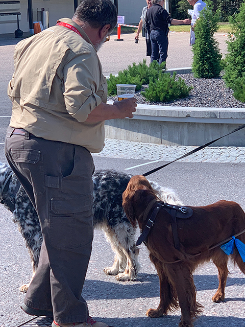 Jeff With Dog