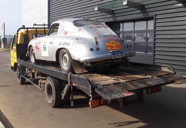 a porsche all loaded to go
