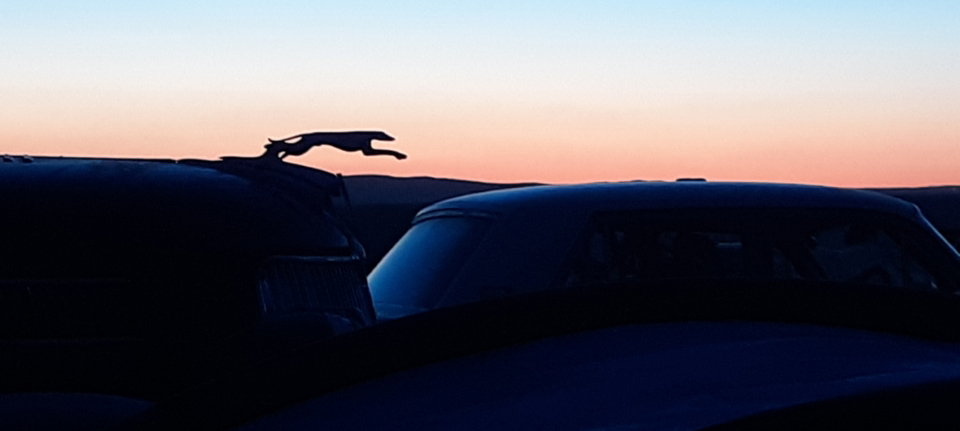 Sunset Over Cars