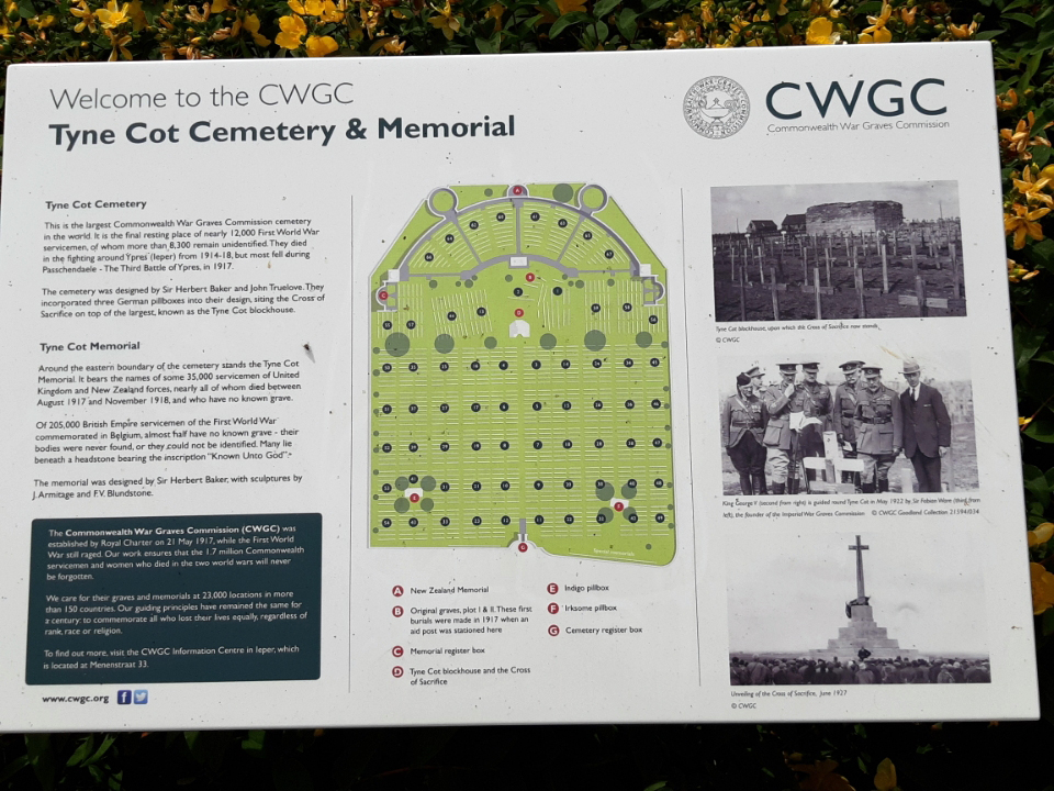 WWI Ypres Cemetery
