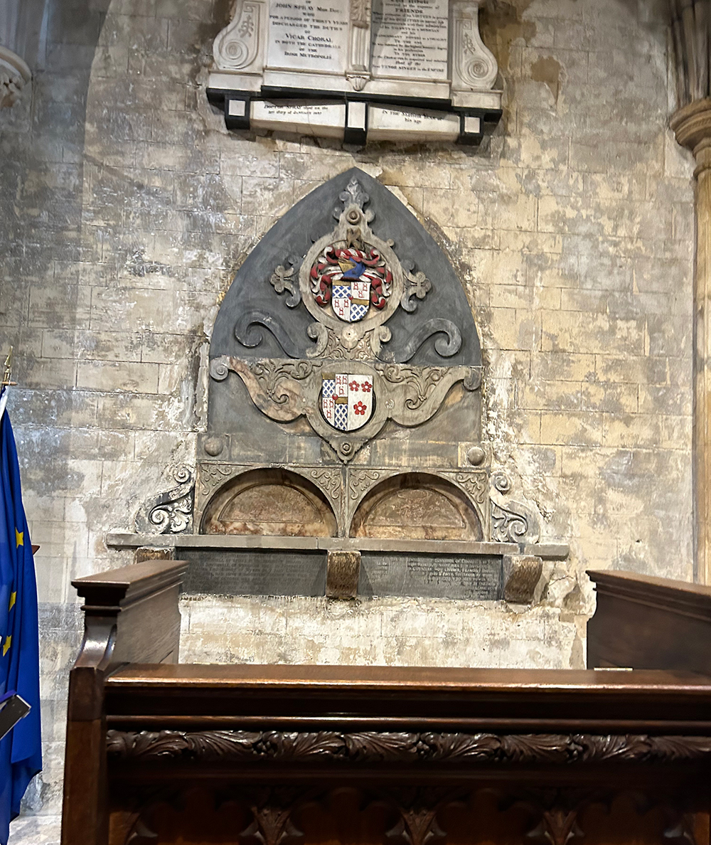 inside a church