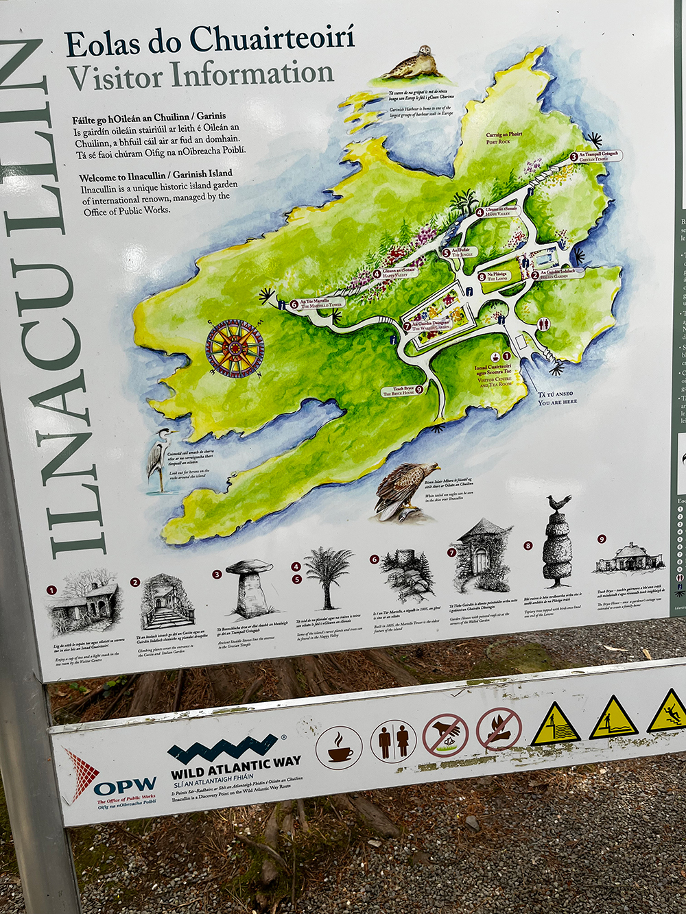 island sign