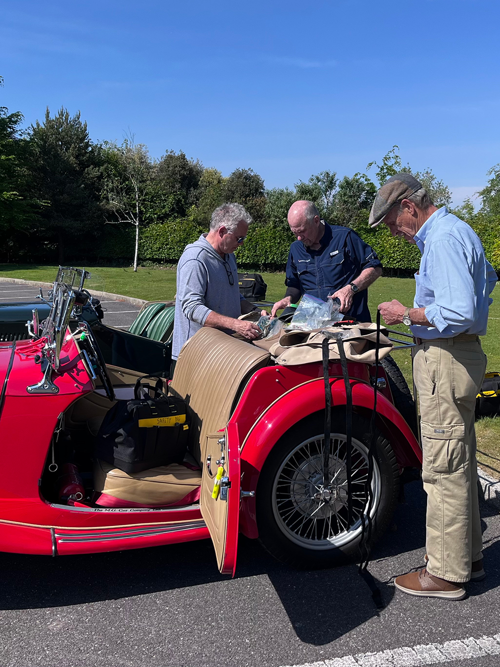 preparing an MG