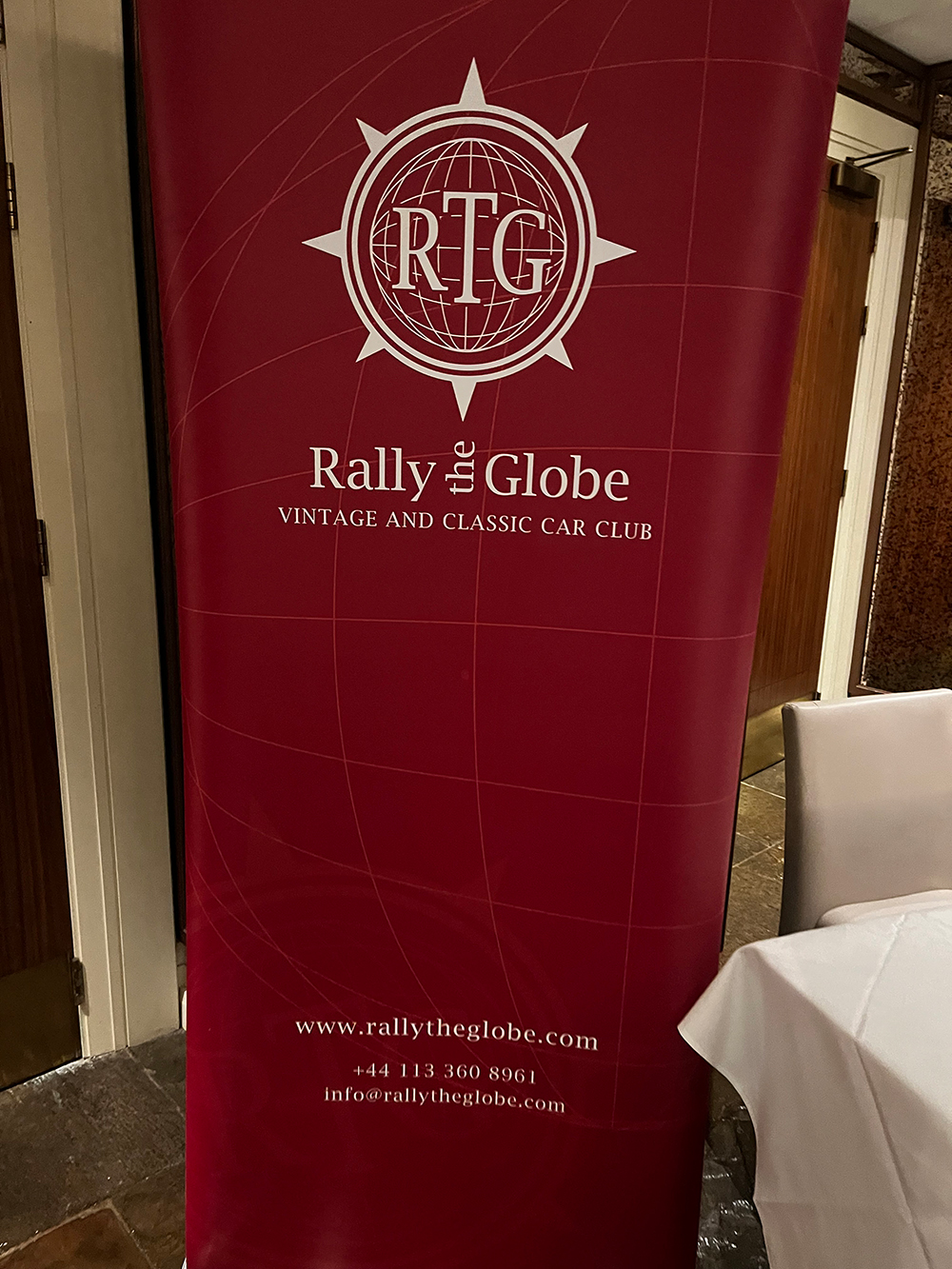 Rally the Globe Banner