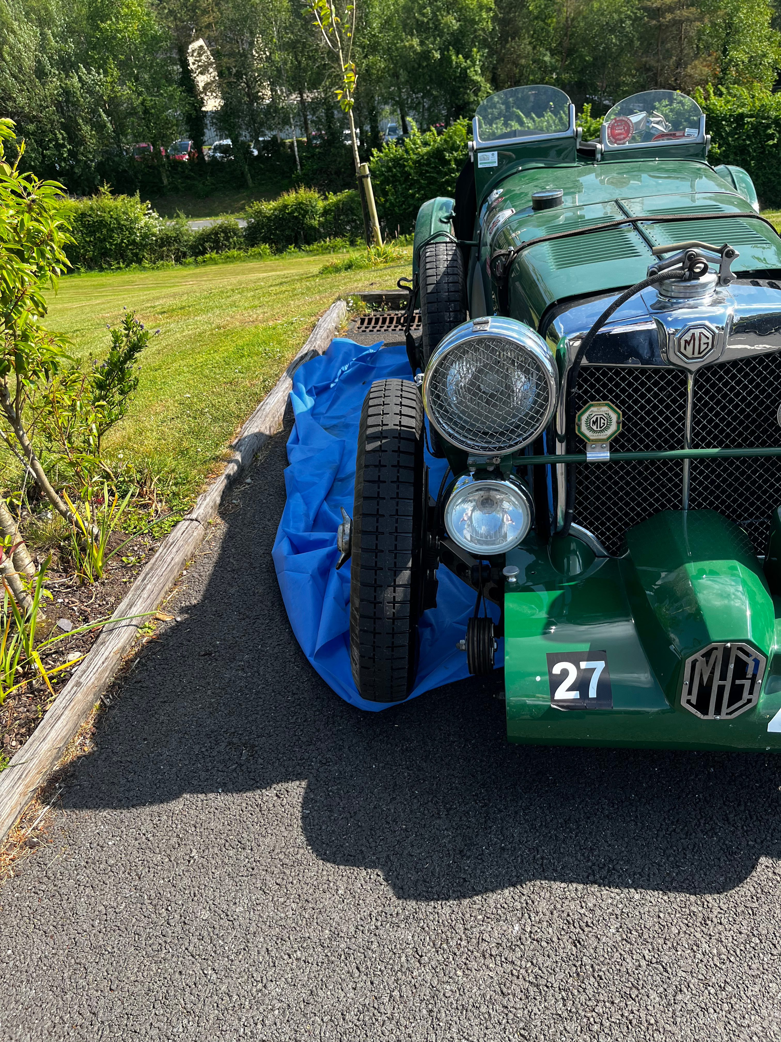 the green MG