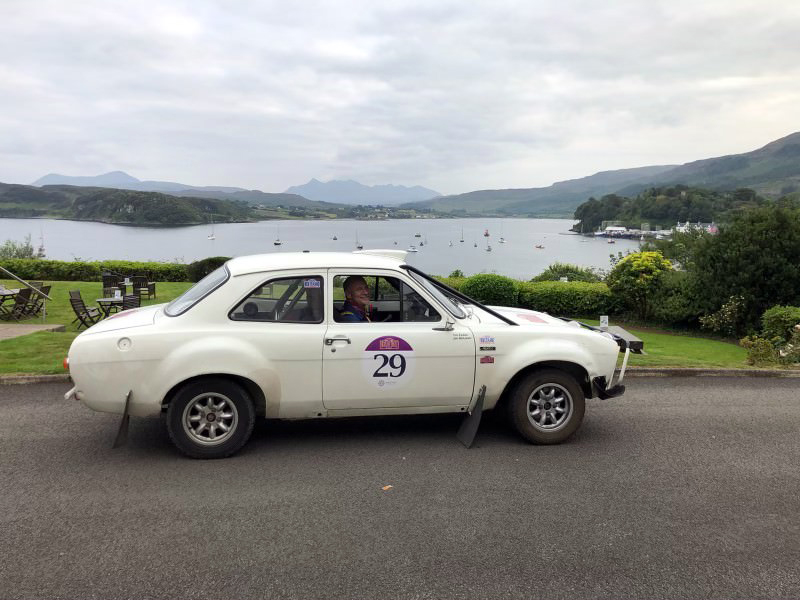 The Escort at an Overlook