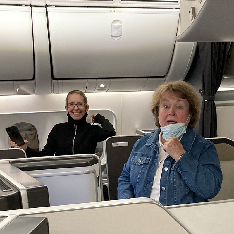 During the Flight