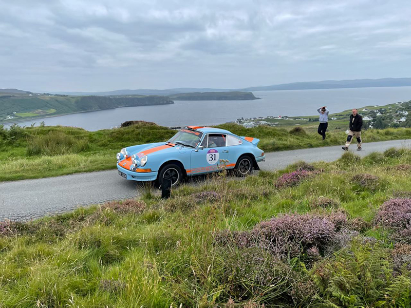 Porsche with a View